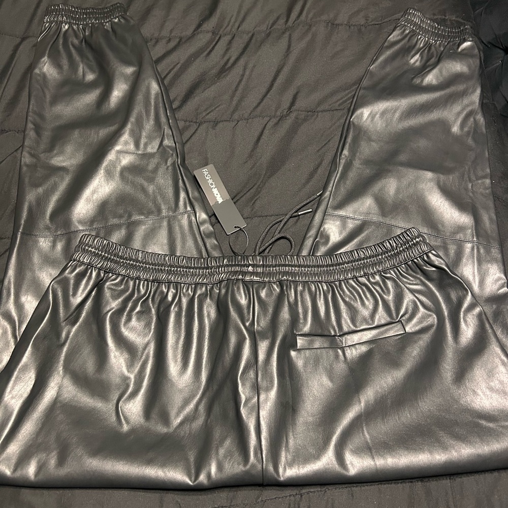 Silver Jogger Pants